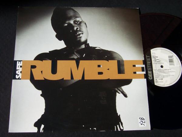 

12inch Record RUMBLE Safe GEET41 GEE STREET 1993 UK Dance Electronica Used