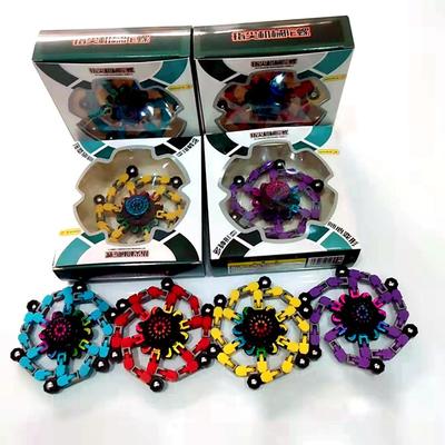 Deformovatelné mechanické gyroskopy Hračka s rotujícím prstovým gyroskopem pro vývoj inteligence robotického gyroskopu na špičce prstu