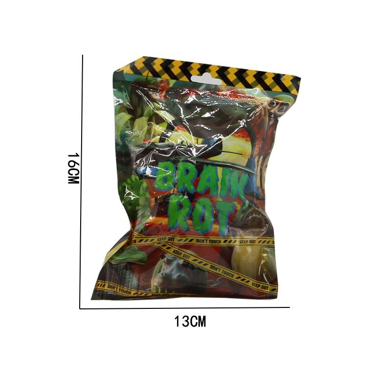 24Pcs Brainrottung Tung Sahur Jewelry Blind Bag Characters Funny Meme Pvc Toy Model Blind Box Home Decoration Children'S Gifts
