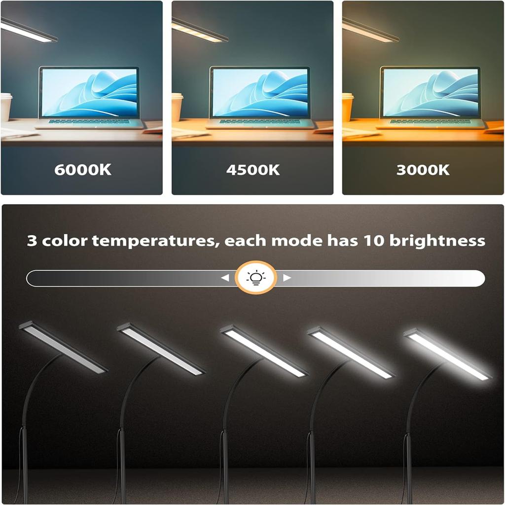Screen Lamp LED Monitor Light Bar Computer Screen Lamp Stepless Dimmable USB Desk Lamp For Offi Study Reading Lighting