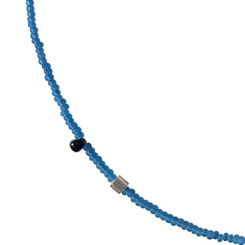 standingfish black bubble necklace B1