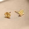 Vintage Earrings Flowers Ear Studs For Girl Simple Jewelry Fashion Classic Earrings Jewelry Party Gifts