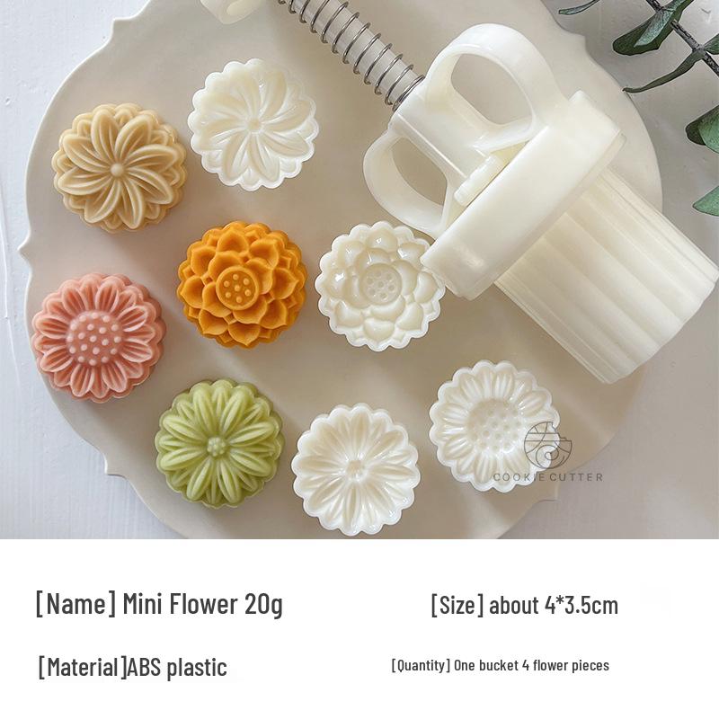 20g Butterfly Mooncake Mold for Mother's Day & Mid-Autumn Festival - Perfect for Bite-Sized Pastries