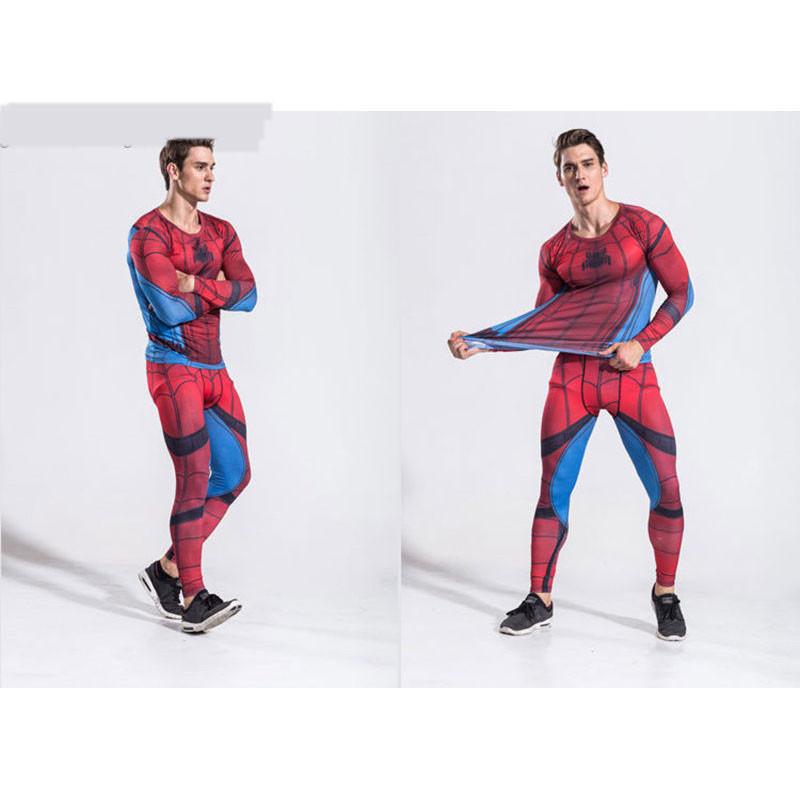 Los Vengadores de Marvel Trajes de Superhéroe para Hombre Mallas 3D con Tejido Elástico Premium y Diseño Único