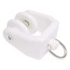 55KF 30pcs Ceiling Curtain Track Rollers Hook Heavy Duty Pulleys Plastic & Steel Hook for Smooth Sliding Window Drapery