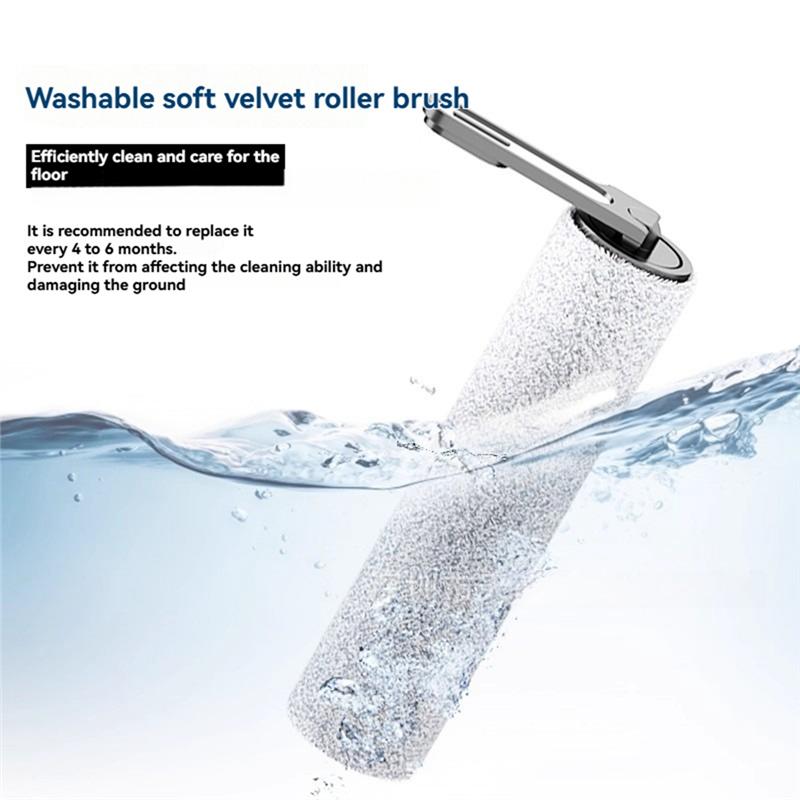 A78E-HEPA Filter Replacement Set 4Pcs Roller Brush For Dreame MOVA 2.0 Pro Trouver K10 K10 Pro Floor Scrubber Spare Parts