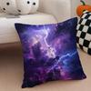 Lightning Cushion Cover Linen Pillow Case Soft Breathable Protective Couch Room Decoration