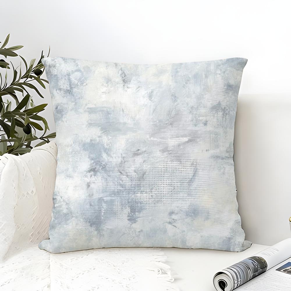 Artistic Abstract Pattern Pillow Case Linen Pillow Case Sofa Home Decor Cushion Cover Cushion Cove