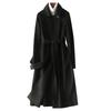 2022 Double-Sided Cashmere Slim-Fit Women's Long Wool Coat