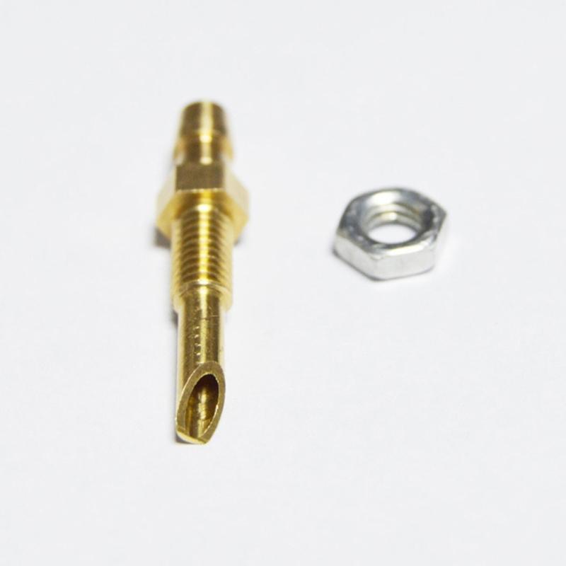 Metal Nozzle Sealing Performances Versatile Metal Nozzle Metal Adapter Simple Installs Suitable for Industrial Heaters