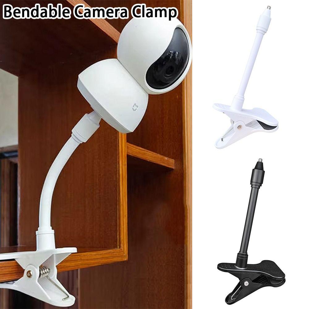 Biegbarer Kamera-Klemmhalter mit Clip Kamera-Halterung Tragbarer Baby-Monitor Halter Ständer