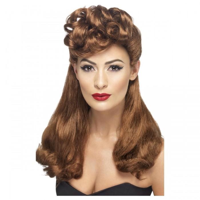 Smiffys Womens/Ladies 40s Vintage Wig