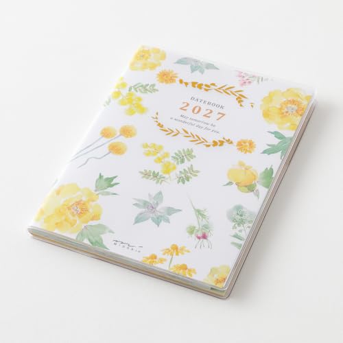 Midori Pocket Diary 2027 A6 Weekly Country Time Floral Pattern 22444006 (Starts January 2027)