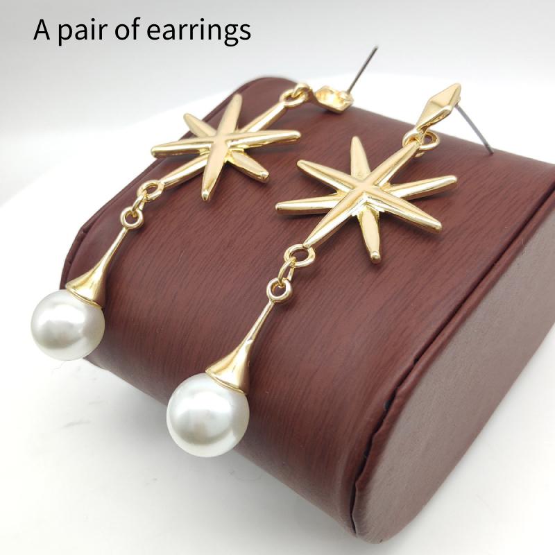Star Rail Honkai Robin Earrings Ear Clips Cosplay Alloy Accessories Anime Cos
