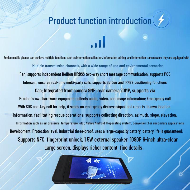 Guoxing GWSC-001 Beidou III Satellite Short Message Phone (CN Version)