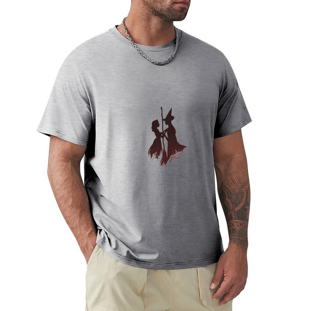 Wicked Broadway Silhouettes T-Shirt Blacks Customs Graphic Tee Shirt Vintage Graphic Tee Mens Graphic T-Shirts Pack