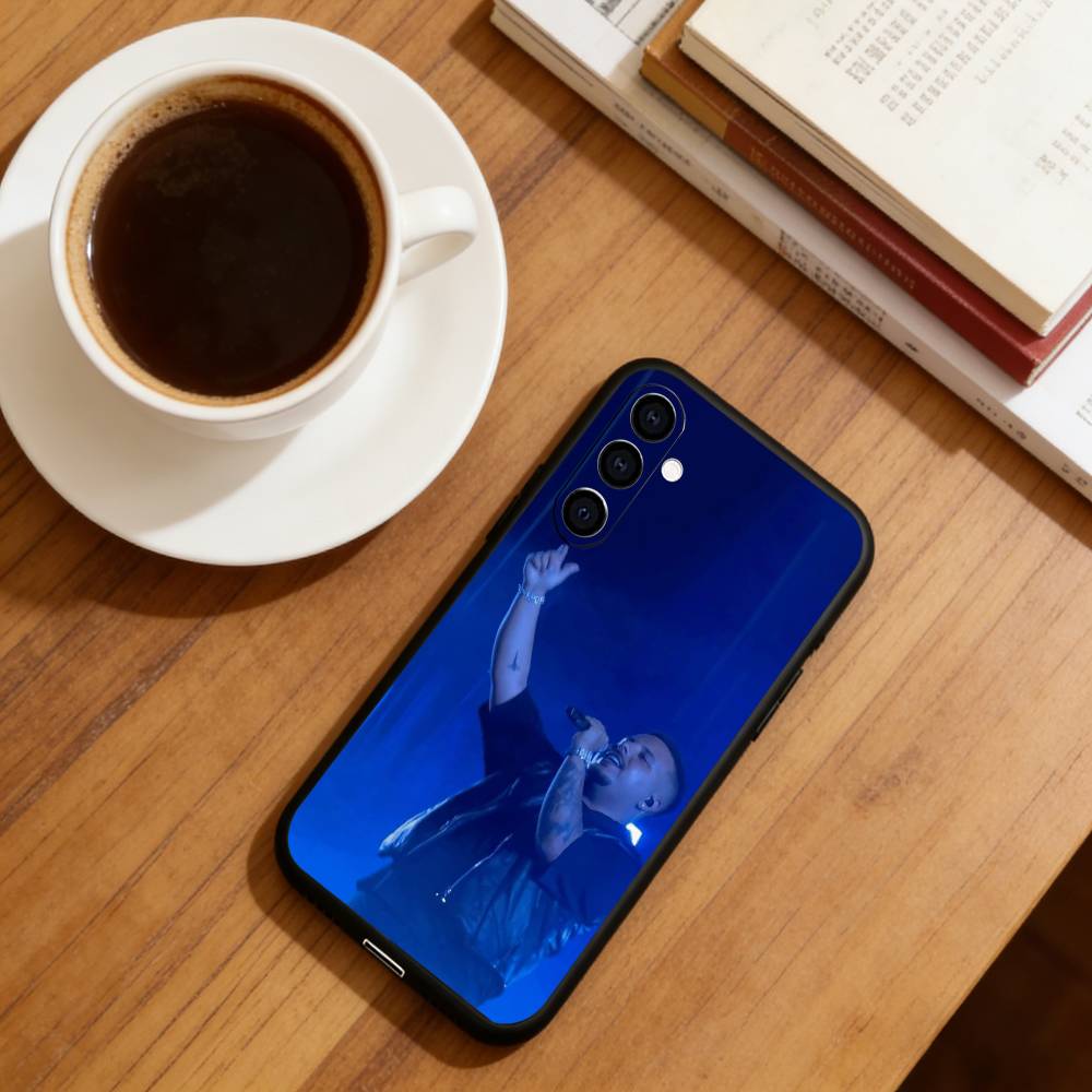 Cruz C-Cafune Me Muevo Con Dios Phone Case For Samsung Galaxy A73,A72,A71,A70,A53,A52,A51,Soft Silicone Black Cover