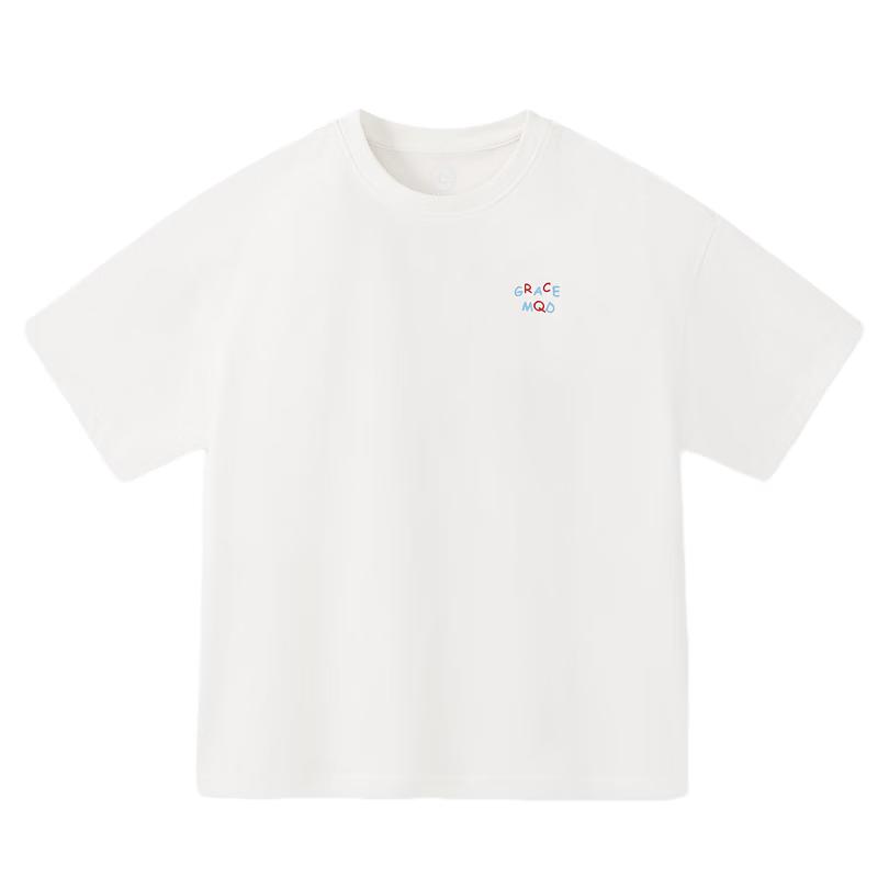 MQD Boys Academy Letter Print T-Shirt 140