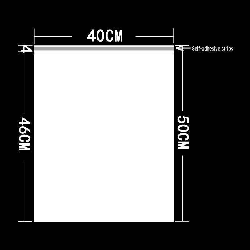 Transparent Self-Adhesive Plastic Bag for Packaging