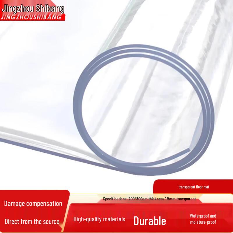 Clear PVC Floor Protection Mat