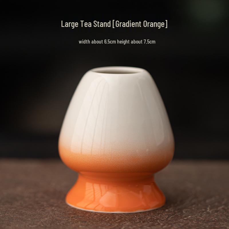 Japanese Ceramic Matcha Whisk Stand - Song Dynasty Tea Ceremony Accessory
