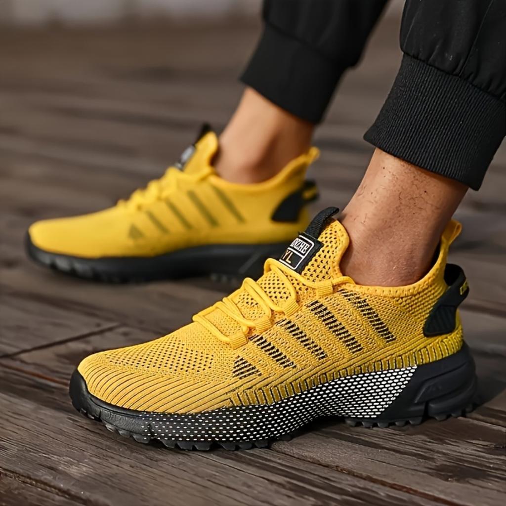 MEN'S BREATHABLE AND NON-SLIP SPORTS SHOES - Spring and Summer Casual Fashion Sneakers for Outdoor Activities, Jogging and Park Workouts
