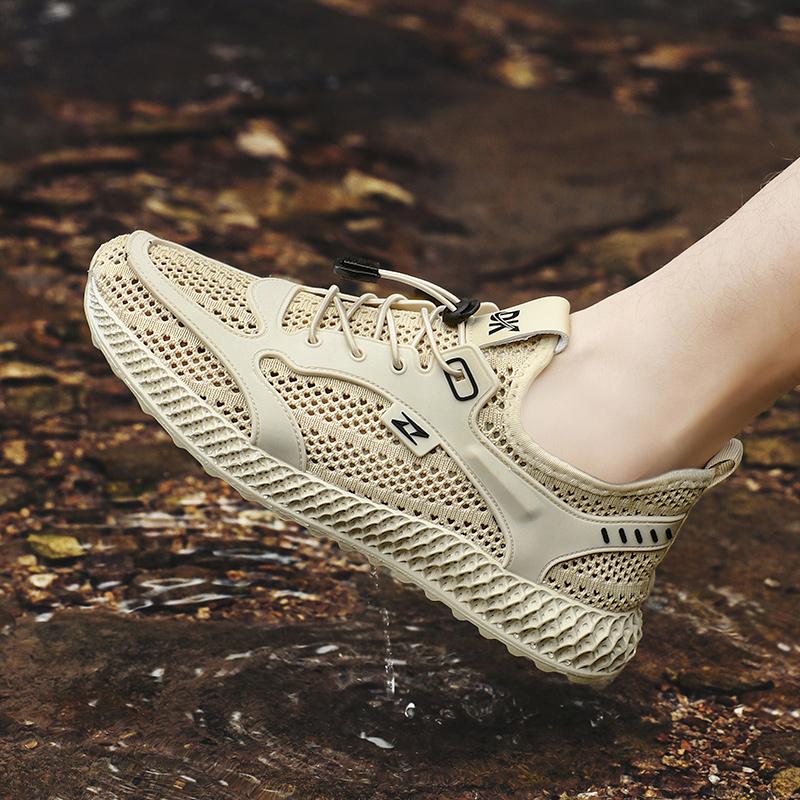 Fashion CYYTL Summer Breathable Mesh Shoes For Men Casual Sneakers Outdoor Tennis Hiking Luxury Running Platform Sports Designer Loafers