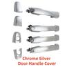 Door Handle Cover Replacement of Parts 2001 2010 For Toyota Corolla Vios Yaris Prius Axio Car ABS Chrome Accessories Plated