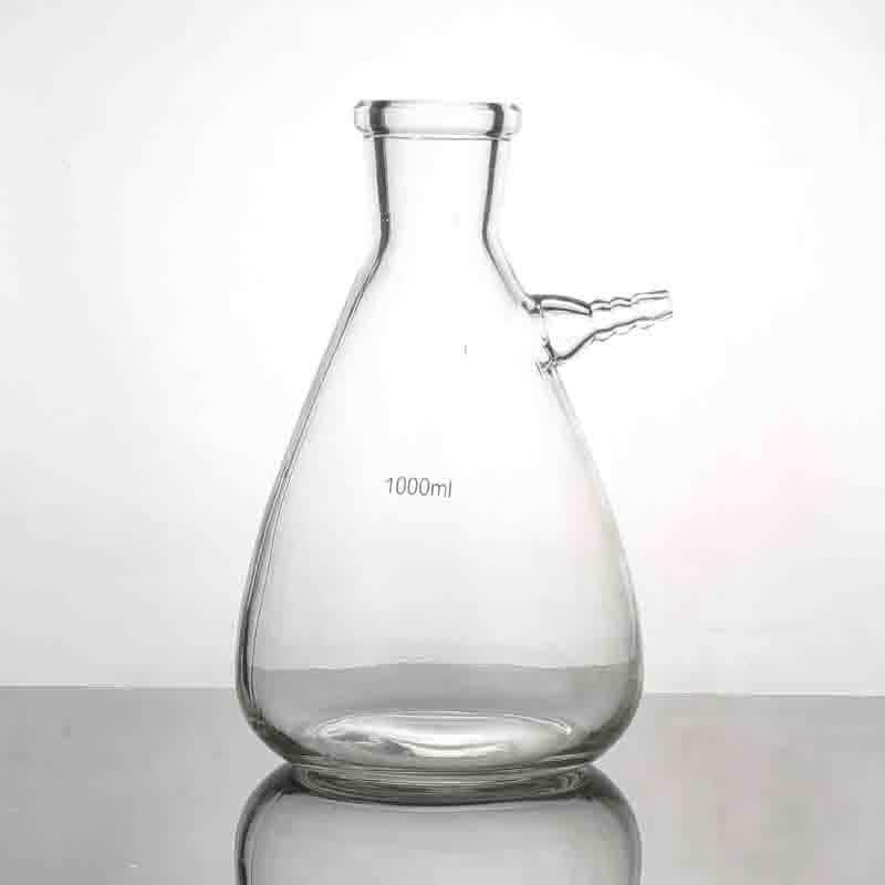 ZUIDID Laboratory Upper & Lower Mouth Vacuum Suction Filter Flask