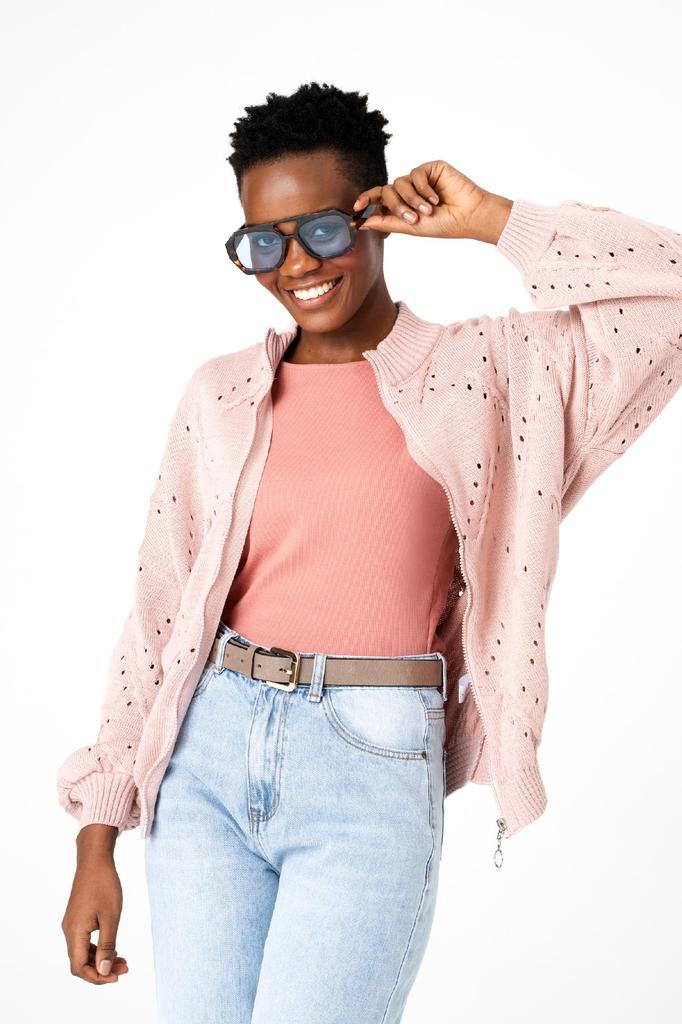Blash Powder Pink Women's Cardigan 36/38