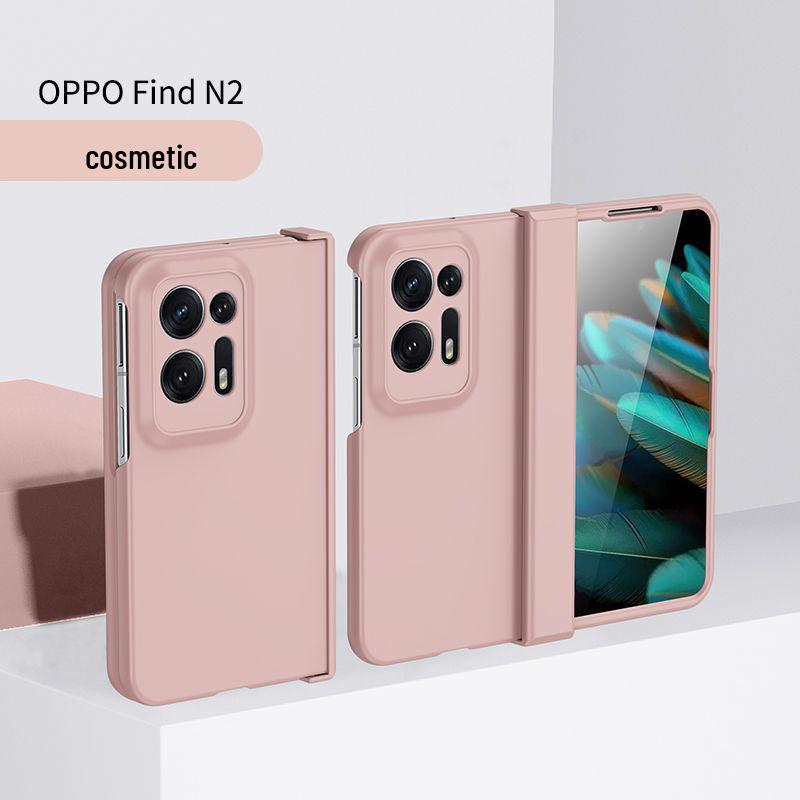 

Новый чехол для телефона OPPO Find N2: Складной дизайн-книжка, Полное покрытие, Защита от падений, Ощущение кожи, для мужчин и женщин OPPO Find N2 розовый