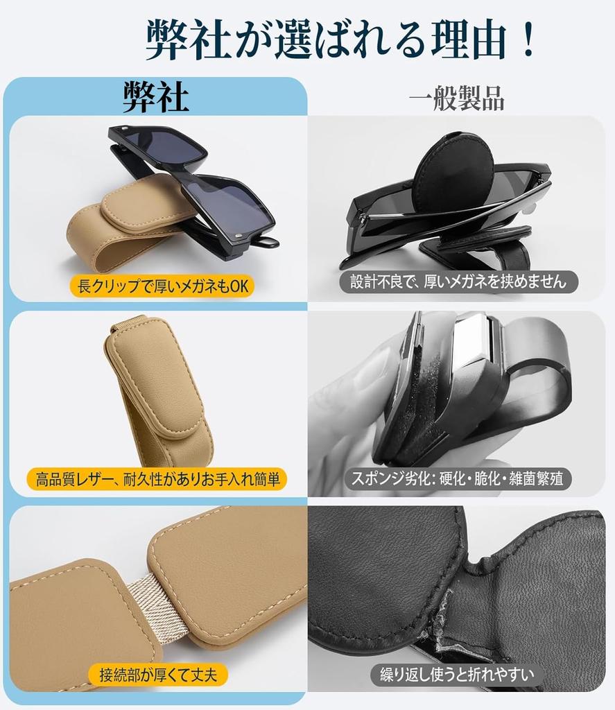 [Vorabveröffentlichung 2025] YXHH Neuer Auto-Sonnenbrillenhalter, Schützt Ihre Brille, Mit Magnetclip, Einfache Befestigung, Inklusive Brillenreinigung