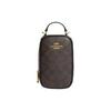 Handbag Eva 11 Classic Presbyopic Print Four Card Slot Zipper Closure, Artificial Leather, Mobile Phone Bag, Hand-held Shoulder Crossbody Bag