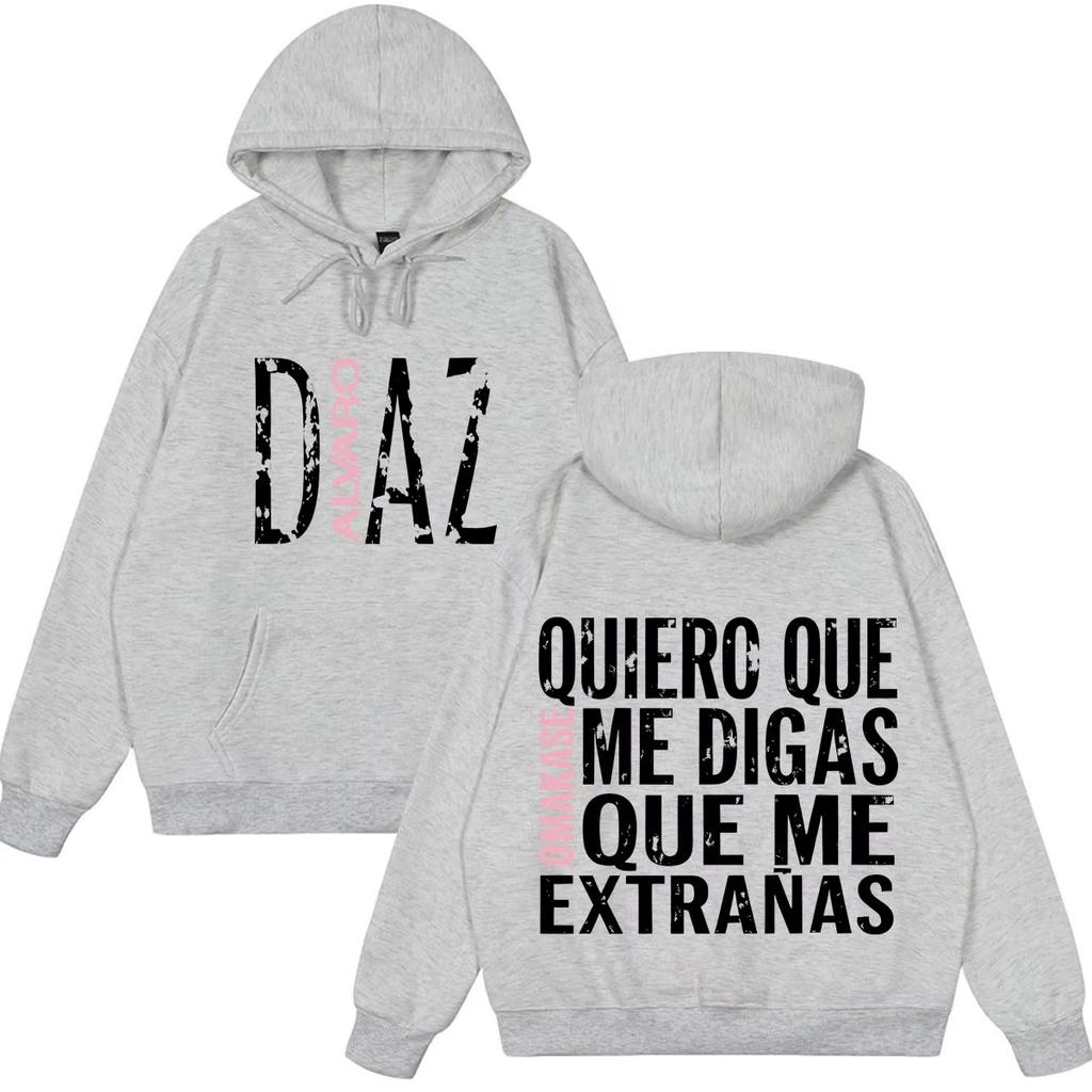Alvaro Diaz Omakase Album 2026 Tour Merch Hoodie Men Women Aesthetic Trend Pullover Winter Loose Cozy and Versatile
