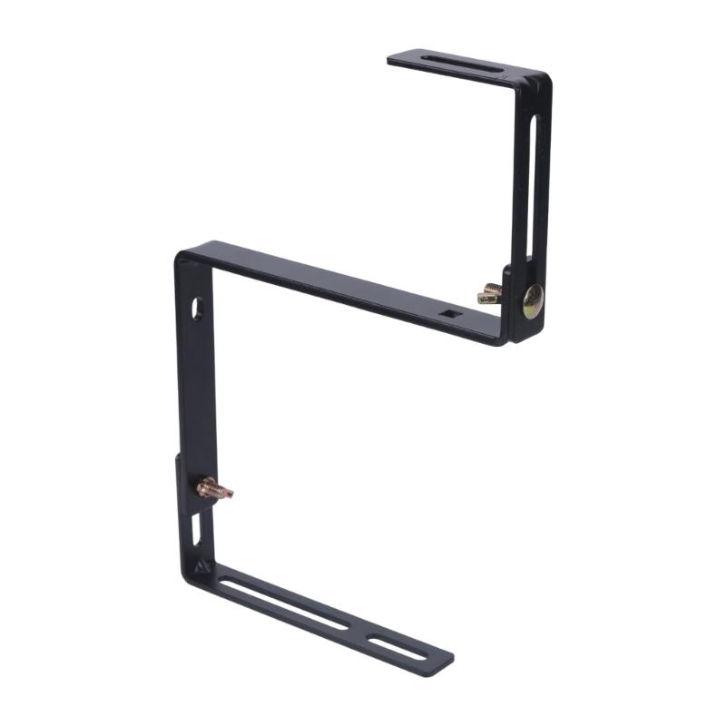 2 Pieces Whirling Hook Plant Hook Space Saving Flower Holder Iron Hanging Flower Pot Shelf Modifiable For Balcony Garden