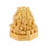 Three Legged Money Frog Feng Shui Toad Statue Wealth Lucky Ornament for Home Office Fortune Decor