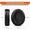 Replacement Ear Pads Cushions for Sennheiser HD4.50BT HD4.50BTNC HD4.40BT, Headset Ear Pads with Durable Leather and Comfortable Sponge - Black