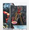 Mezco Studio Hellboy Figura de 7 Pulgadas Variante Anime Gabardina Hellboy Samaritano PVC Figura de Hellboy Modelo Juguete Muñeca Coleccionable Regalo