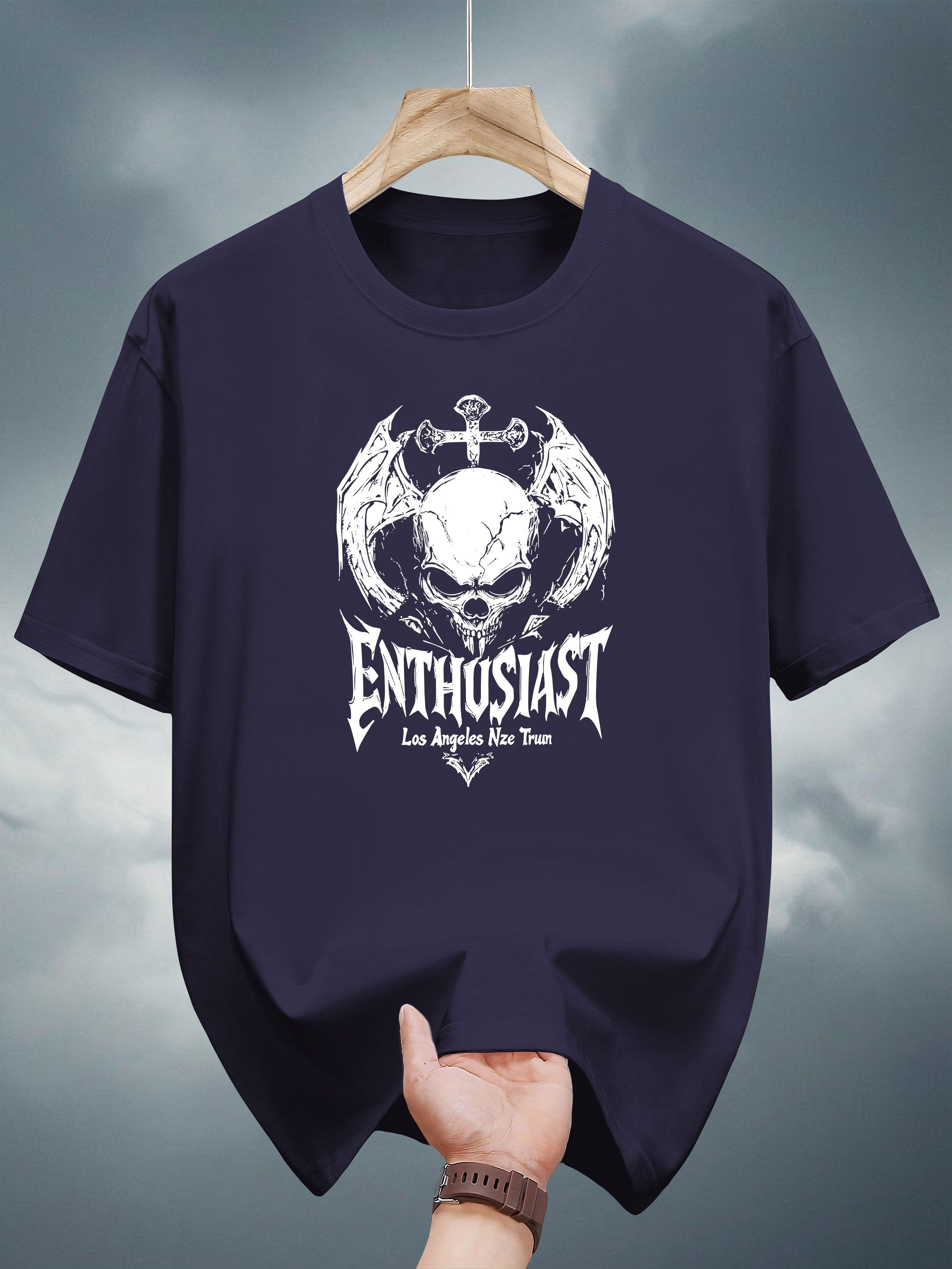 

[Lightweight Design] ENTHUSIAST Graphic T-shirt - 100% Cotton XXXL