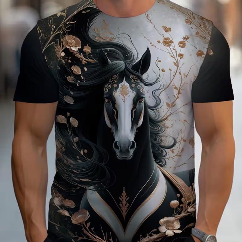 

Чоловічі літні футболки з коротким рукавом 8XL