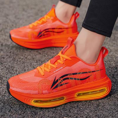 Physische Prüfung Sport Laufschuhe Karbonplatte stoßdämpfend Mittelschüler Rennen Luftpolster weiche Sohle verschleißfest Sportler Schüler