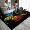 Lebendiger Traumfänger Bereichsmatte Buntes Federblumen Design Matte für Wohnzimmer Schlafzimmer Heimmatte Teppiche für Wohnzimmer Dekor