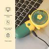 1pc Daisy Flower Small Fan Household Outdoor Pocket Compact Fan Handheld Mini Portable USB Charging Handheld Mini Fan