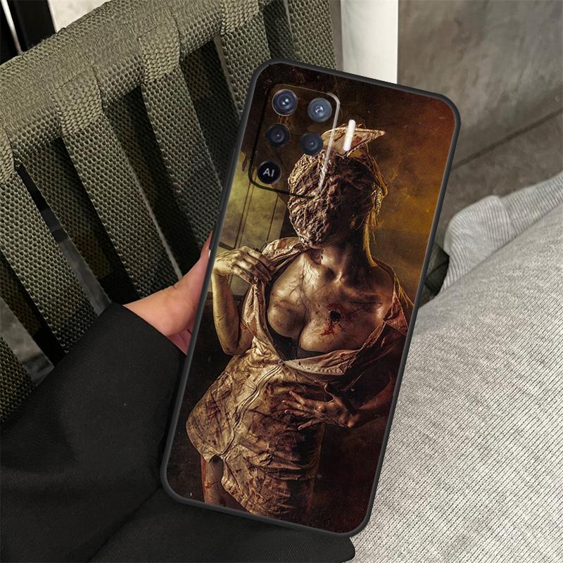 Étui Infirmière Silent Hill Pour Oppo A58 A18 A38 A78 A98 A17 A77 A80 A40 A60 A16 A76 A96 A74 A94 A54 A15 A57S Coque