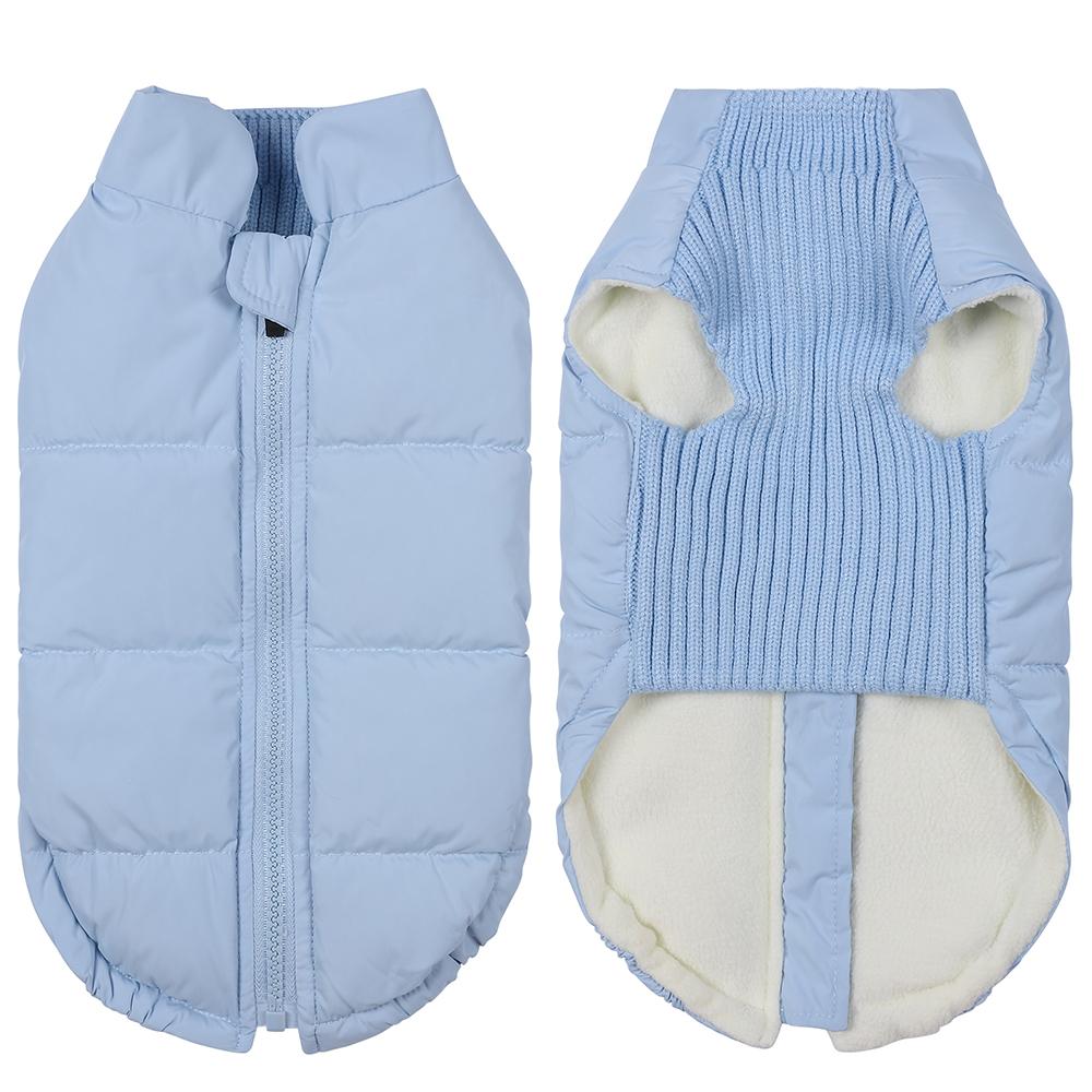 

Winter Warm Pet Dog Down Jacket Windproof Dog Clothes for Small Medium Dogs Cats Puppy Coat Yorkies Chihuahua Shih Tzu Costume XS（old） синій
