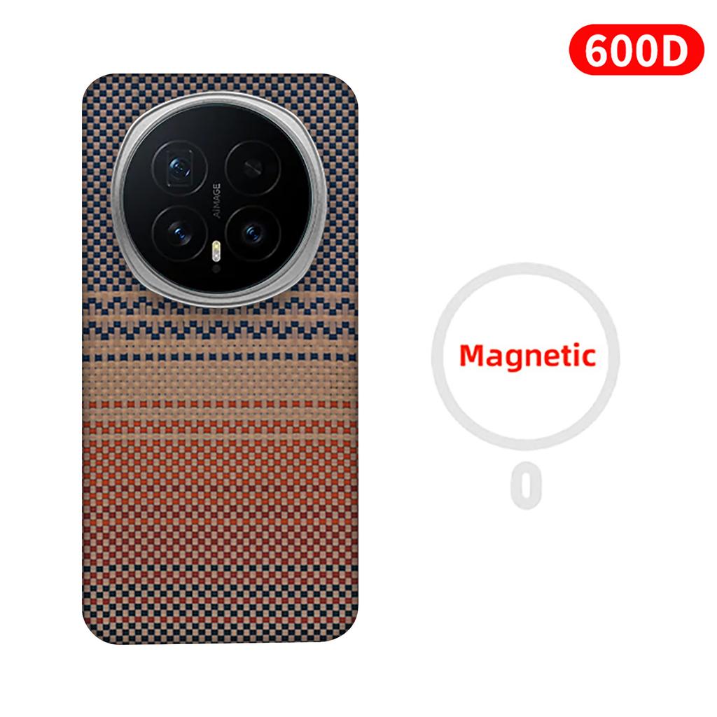 Geschikt voor honor magic 8/8 Pro telefoonhoesje, Kevlar aramidevezel koolstofvezel harde schaal, lichtgewicht magnetische beschermhoes