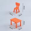 Multistyles Dollhouse Miniature Wood Desk  Doll House Decoration Accessories