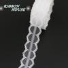 (5 Yards/roll) White Lace Fabric Webbing Decoration Love Gift Packing Material (20/25/30/35/40mm)