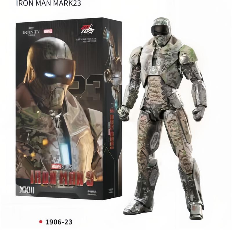 ZD Toys Залізна Людина Фігурка Марк 35 Червоний Снаппер Залізна Людина МК 24 МК 22 МК 47 Тоні Старк Фігурка Залізної Людини Екшн Колекційна Іграшка Подарунок
