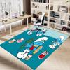 1pc Smurf Cakes Celebration Carpet for Playroom Bedroom Living Room Sofa Home Decor,kids Game Area Rug Non-slip Floor Mat Y72389